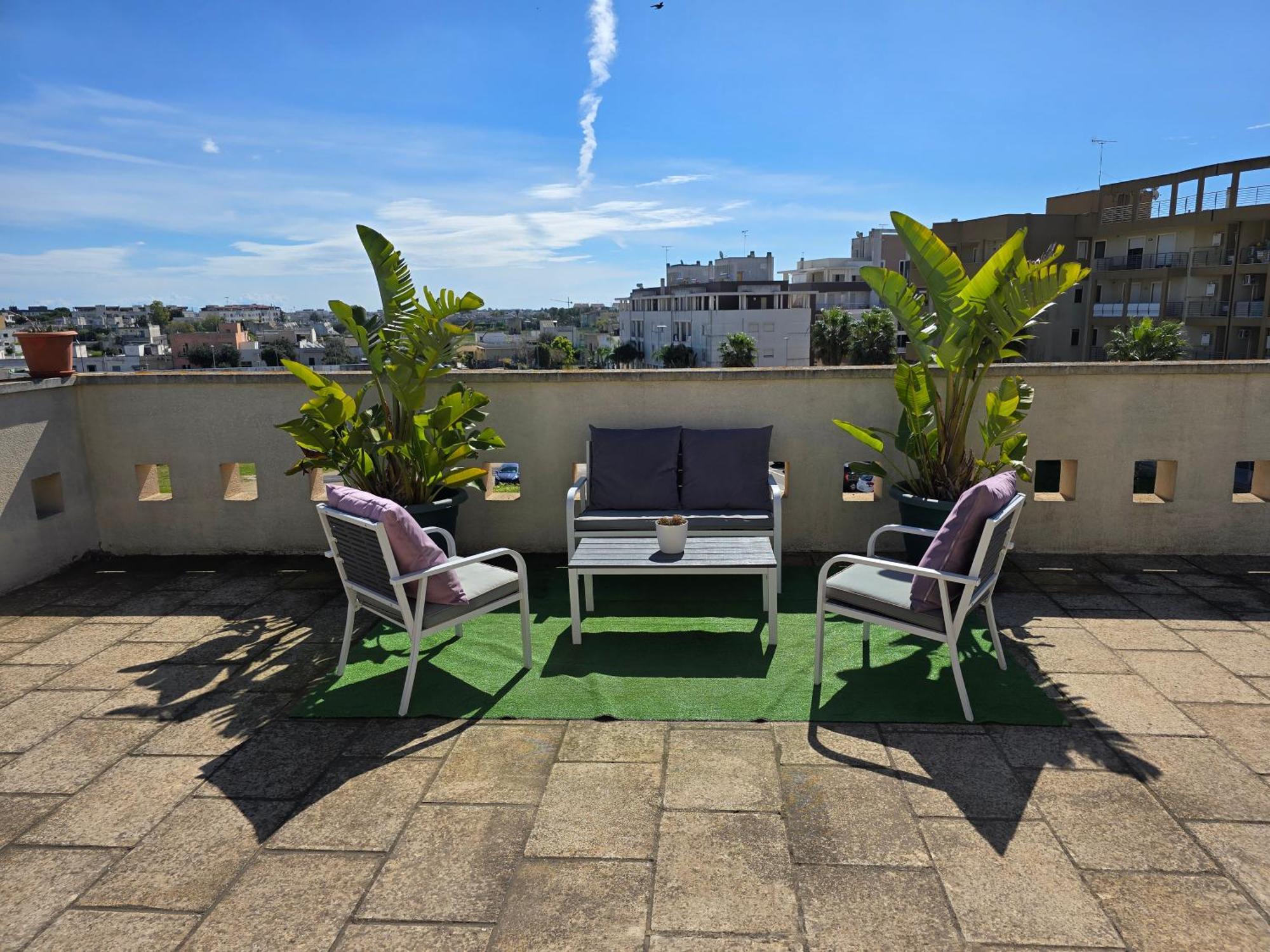 "Elle Home" Attico Panoramico Lecce Exterior foto